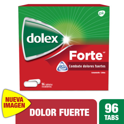 DOLEX FORTE X 96 TABLETAS RECUBIERTAS