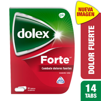 DOLEX FORTE X 14 TABLETAS RECUBIERTAS
