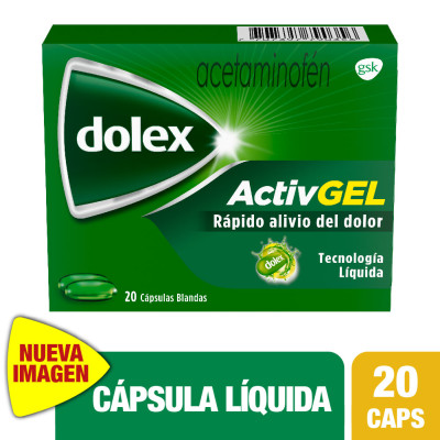 DOLEX ACTIVGEL X 20 CAPSULAS LIQUIDAS
