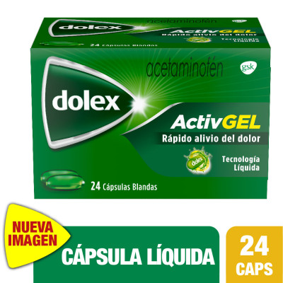 DOLEX ACTIVGEL X 24 CAPSULAS LIQUIDAS
