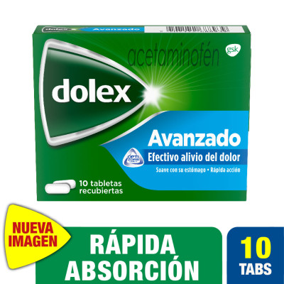 DOLEX AVANZADO X 10 TABLETAS