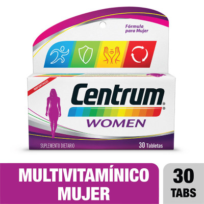 CENTRUM WOMEN X 30 TABLETAS