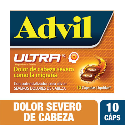 ADVIL ULTRA X 10 CAPSULAS LIQUIDAS