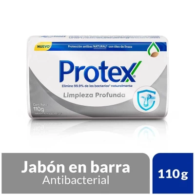 JABON PROTEX BARRA LIMPIEZA PROFUNDA X 110 GRS
