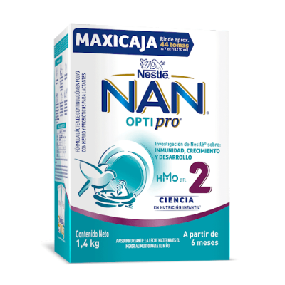 NAN 2 OPTIPRO X 1.4 KG (6 MESES A 2 AÑOS)