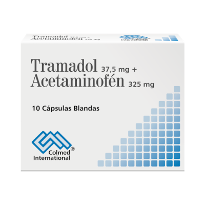 TRAMADOL-ACETAMINOFEN X 10 CAPSULAS BLANDAS - COLMED