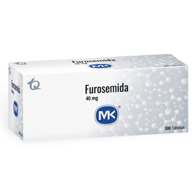 FUROSEMIDA 40 MGS X 300 TABLETAS - MK **