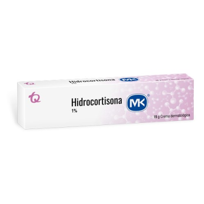 HIDROCORTISONA 1% CREMA DERMATOLOGICA X 15 GRS - MK **