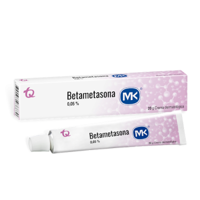 BETAMETASONA 0,5% CREMA TOPICA X 20 GRS - MK **