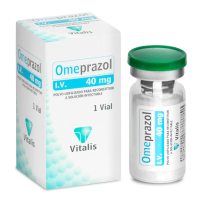 OMEPRAZOL 40 MGS SOLUCION INYECTABLE I.V X 1 AMPOLLA