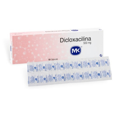 DICLOXACILINA 500 MGS X 50 CAPSULAS - MK