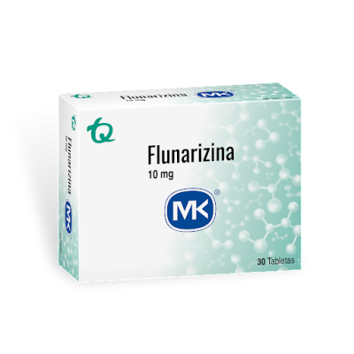 FLUNARIZINA 10 MGS X 30 TABLETAS - MK **
