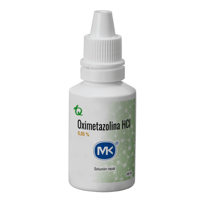 OXIMETAZOLINA HCI 0.05% SOLUCION NASAL X 15 ML - MK **