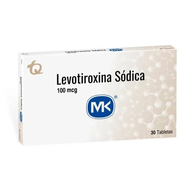 LEVOTIROXINA SODICA 100 MCGS X 30 TABLETAS - MK **