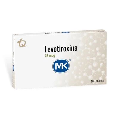 LEVOTIROXINA 75 MCGS X 30 TABLETAS - MK **