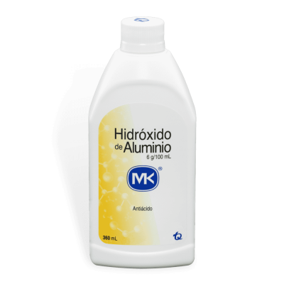 HIDROXIDO DE ALUMINIO SUSPENSION X 360 ML - MK **