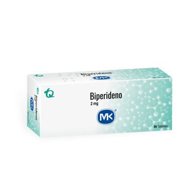 BIPERIDENO 2 MGS X 90 TABLETAS - MK **