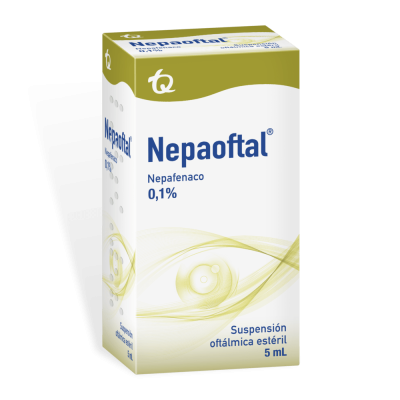 NEPAOFTAL 0.1% SUSPENSION OFTALMICA X 5 ML