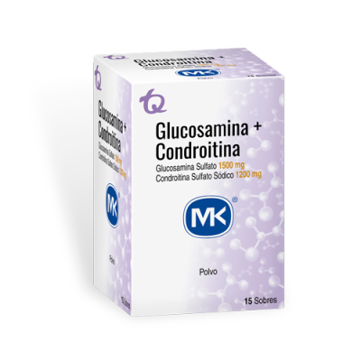 GLUCOSAMINA+CONDROITINA X 15 SOBRES - MK