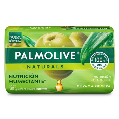 JABON PALMOLIVE NUTRICION HUMECTANTE OLIVA Y ALOE VERA X 110 GRS