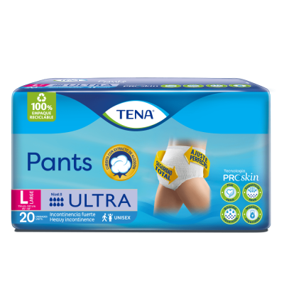 TENA PANTS ULTRA L X 20 UNDS - LARGO