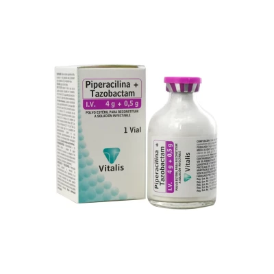 PIPERACILINA + TAZOBACTAM 4+0.5GR I.V AMPOLLA X 1 VIAL - VITALIS