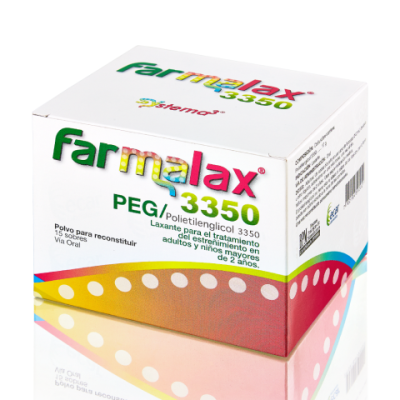 FARMALAX PEG 3350 POLVO X 15 SOBRES - VIA ORAL
