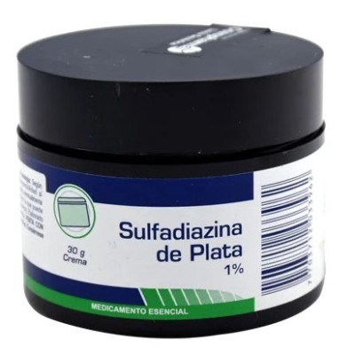SULFADIAZINA DE PLATA 1% CREMA TOPICA POTE X 30 GRS - PENTA **