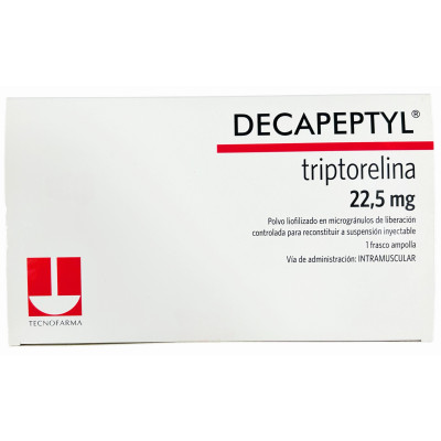 DECAPEPTYL 22.5 MGS SUSPENSION INYECTABLE X 1 FRASCO AMPOLLA