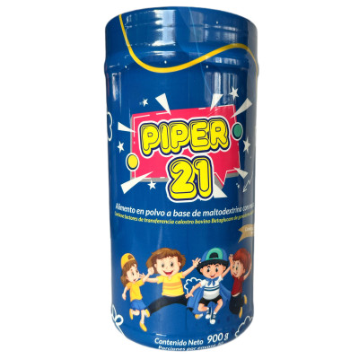 PIPER 21 KIDS CON FACTORES DE TRANSFERENCIA X 900 GRS - COOKIES AND CREAM