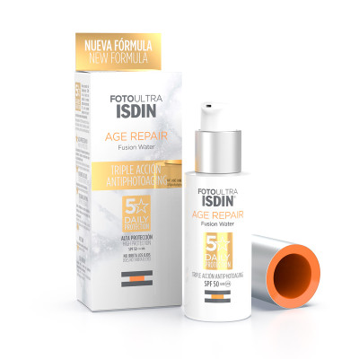 ISDIN FOTOULTRA AGE REPAIR FUSION WATER SPF 50 X 50 ML