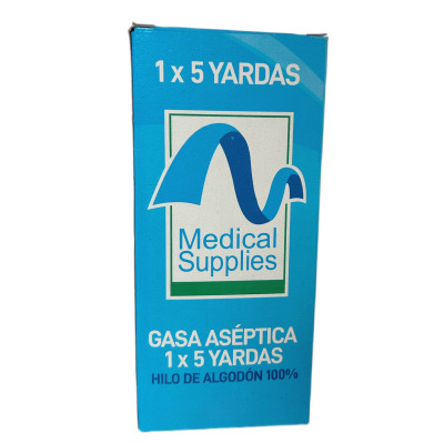 GASA ASEPTICA 1 X 5 YARDAS - MEDICAL SUPPLIES