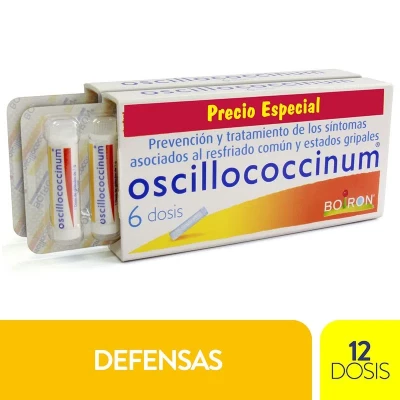 OSCILLOCOCCINUM X 6 DOSIS (1+1) **