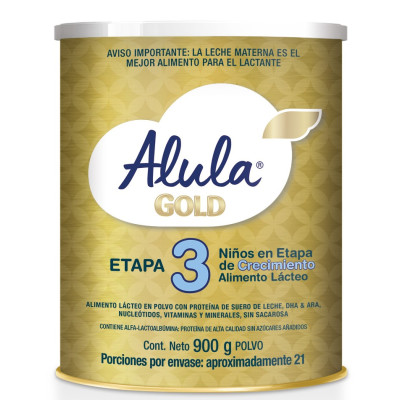 ALULA GOLD ETAPA 3 NIÑOS EN ETAPA DE CRECIMIENTO X 900 GRS - ANTES PROGRESS GOLD