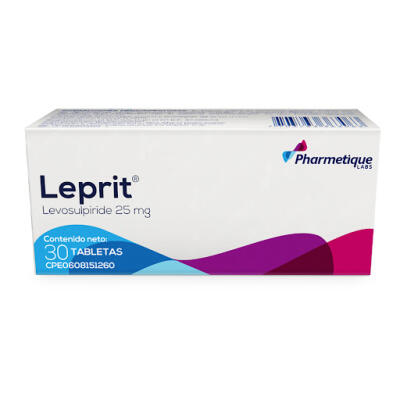 LEPRIT 25 MGS X 30 TABLETAS