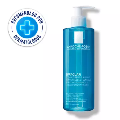 EFFACLAR GEL LIMPIADOR PURIFICANTE PIELES GRASAS Y SENSIBLES X 400 ML