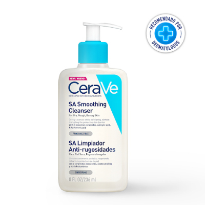 CERAVE GEL LIMPIADOR ANTI-RUGOSIDADES PIEL SECA X 236 ML - SIN PERFUME